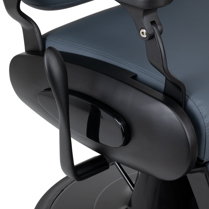 Fauteuil de barbier Gabbiano Francesco Graphite-Noir - image 8