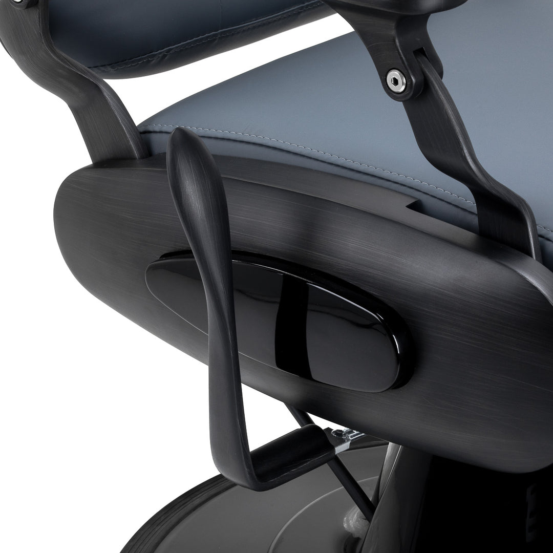 Fauteuil de barbier Gabbiano Francesco Graphite - image 7