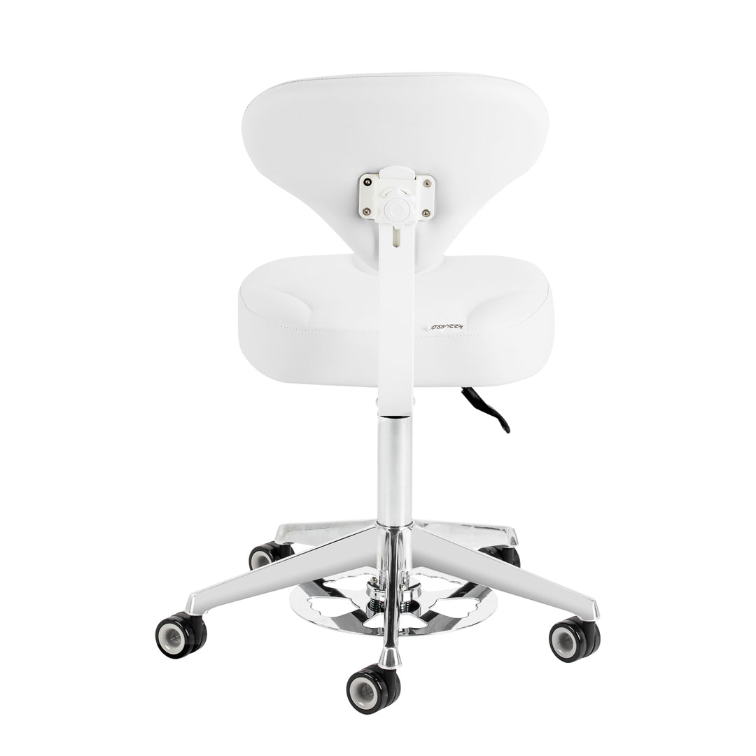 Tabouret à Roulettes Réglable Azzurro 156F Bump-Up Blanc Neige - image 3