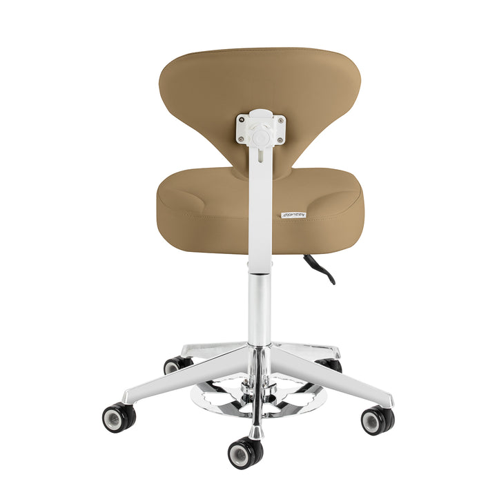 Tabouret à Roulettes Réglable Azzurro 156F Bump-Up Beige - image 3