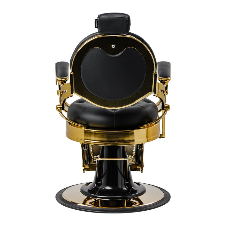 Fauteuil Barbier Gabbiano Niccolo Noir-Or - image 3