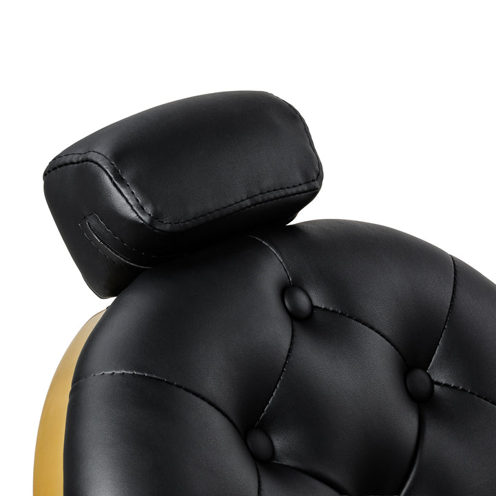 Fauteuil Barbier Gabbiano Niccolo Noir-Or - image 10