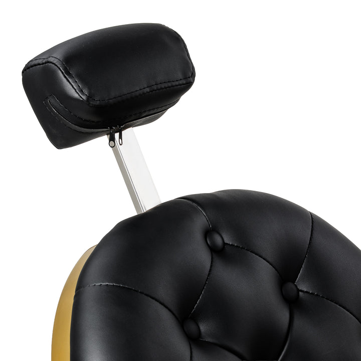 Fauteuil Barbier Gabbiano Niccolo Noir-Or - image 11