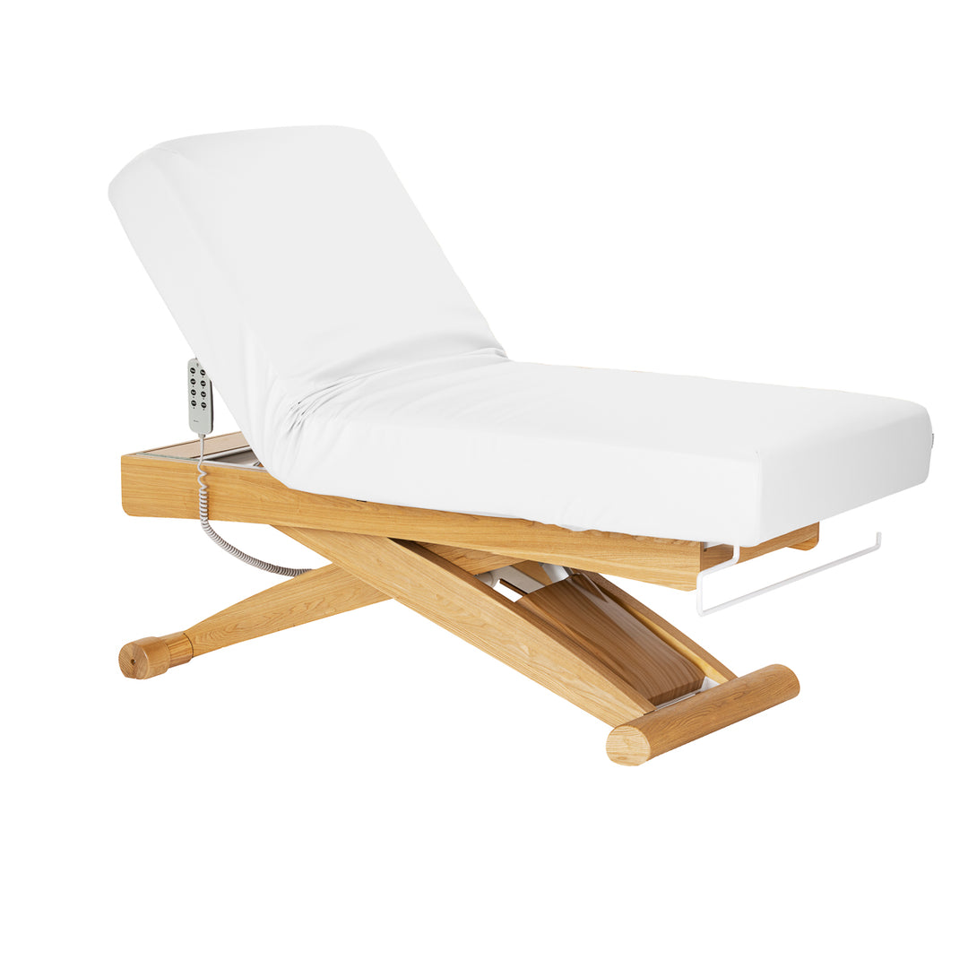 Table de massage électrique Sillon Siesta Blanc-Brun clair - image 3