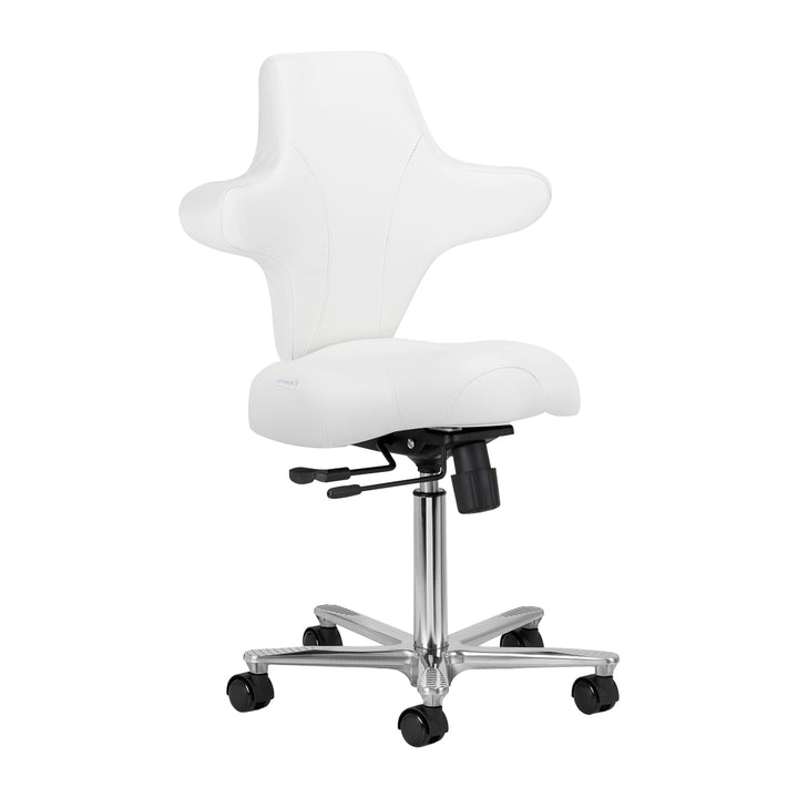 Tabouret à Roulettes Azzurro Special 152 Blanc neige