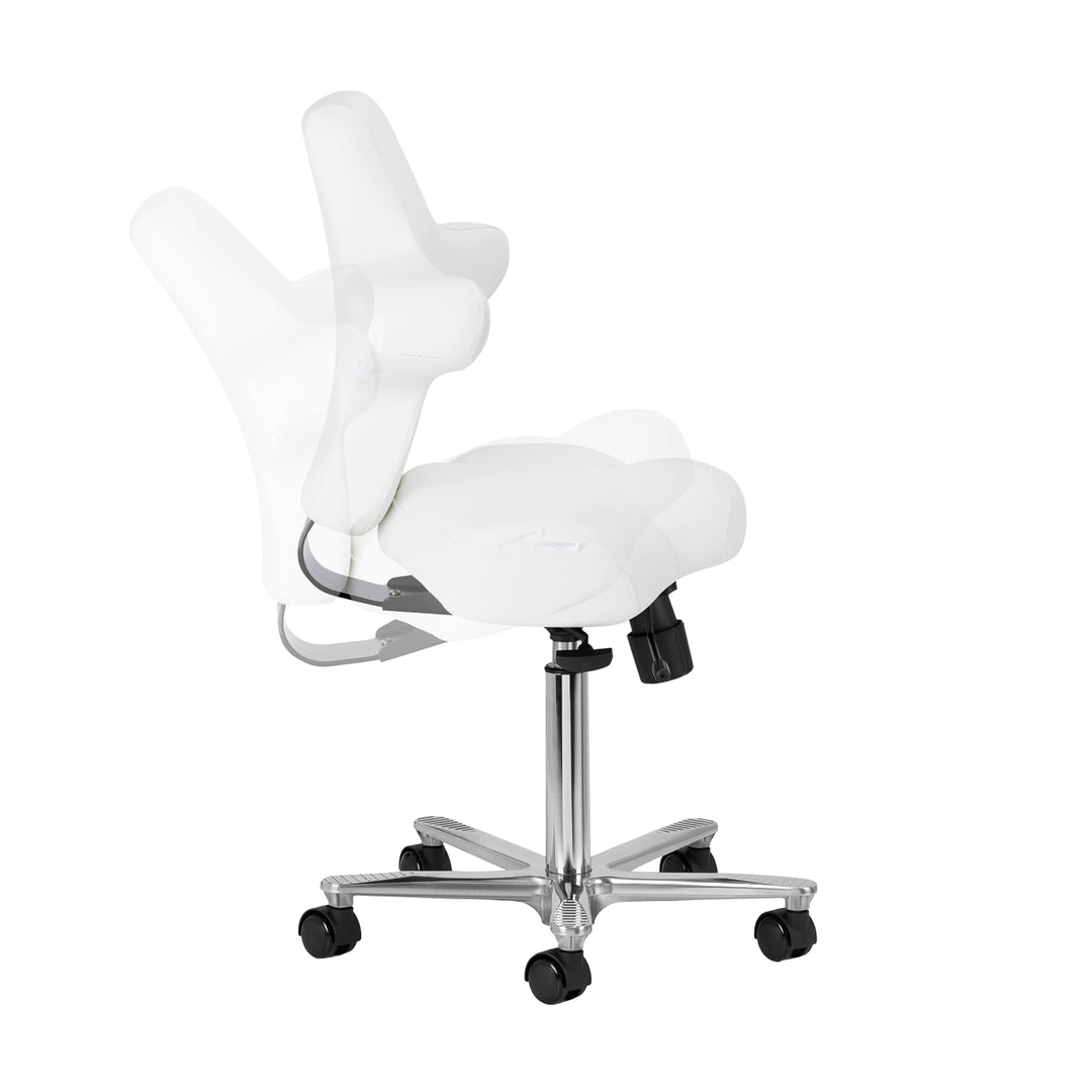 Tabouret à Roulettes Azzurro Special 152 Blanc neige - image 6