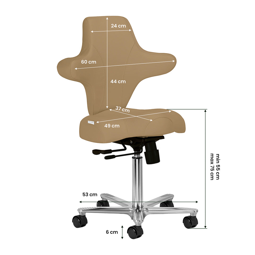 Tabouret à Roulettes Azzurro Special 152 Beige - image 10