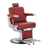 Fauteuil Barbier Gabbiano Visionerio+ Rouge