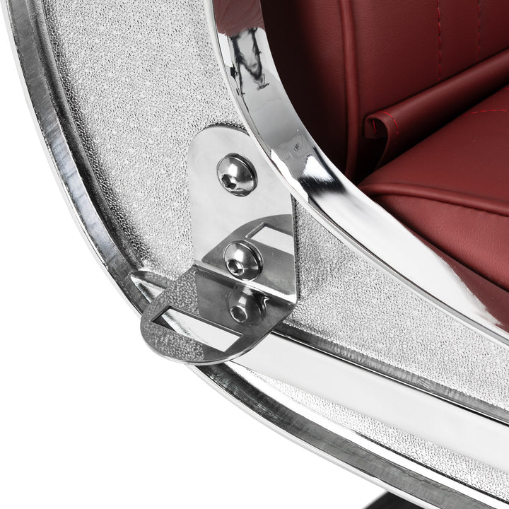 Fauteuil Barbier Gabbiano Visionerio+ Rouge - image 12