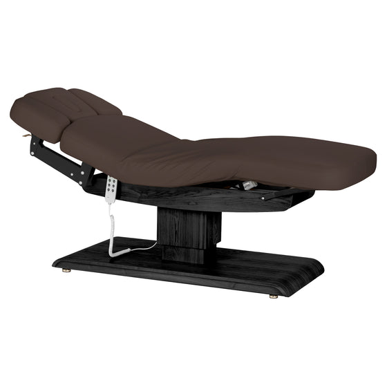 Table de massage électrique Sillon Relax Brun foncé-Noir
