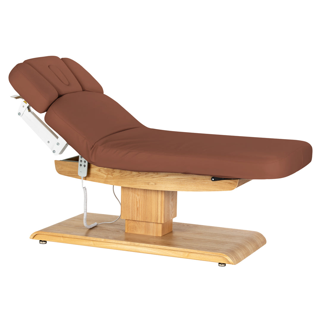 Table de massage électrique Sillon Relax Brun-Brun clair - image 2