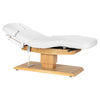 Table de massage électrique Sillon Relax Blanc-Brun clair