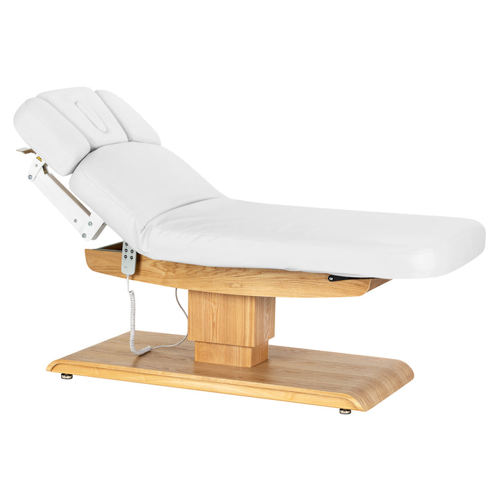 Table de massage électrique Sillon Relax Blanc-Brun clair - image 2