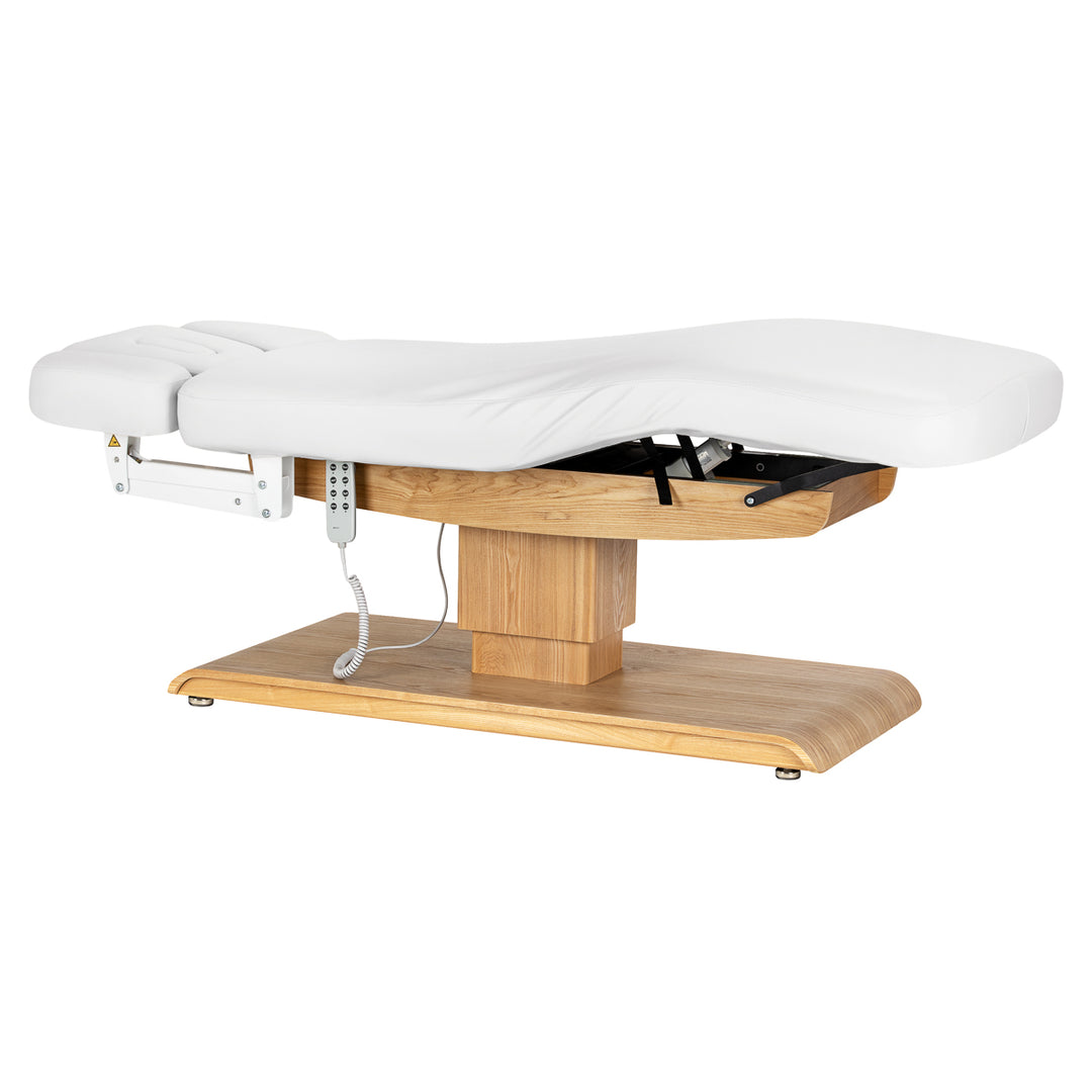 Table de massage électrique Sillon Relax Blanc-Brun clair - image 3