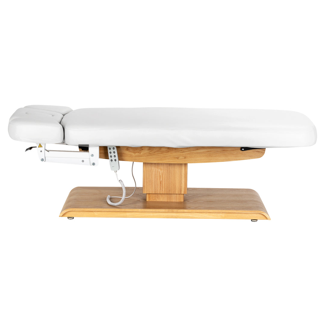 Table de massage électrique Sillon Relax Blanc-Brun clair - image 5