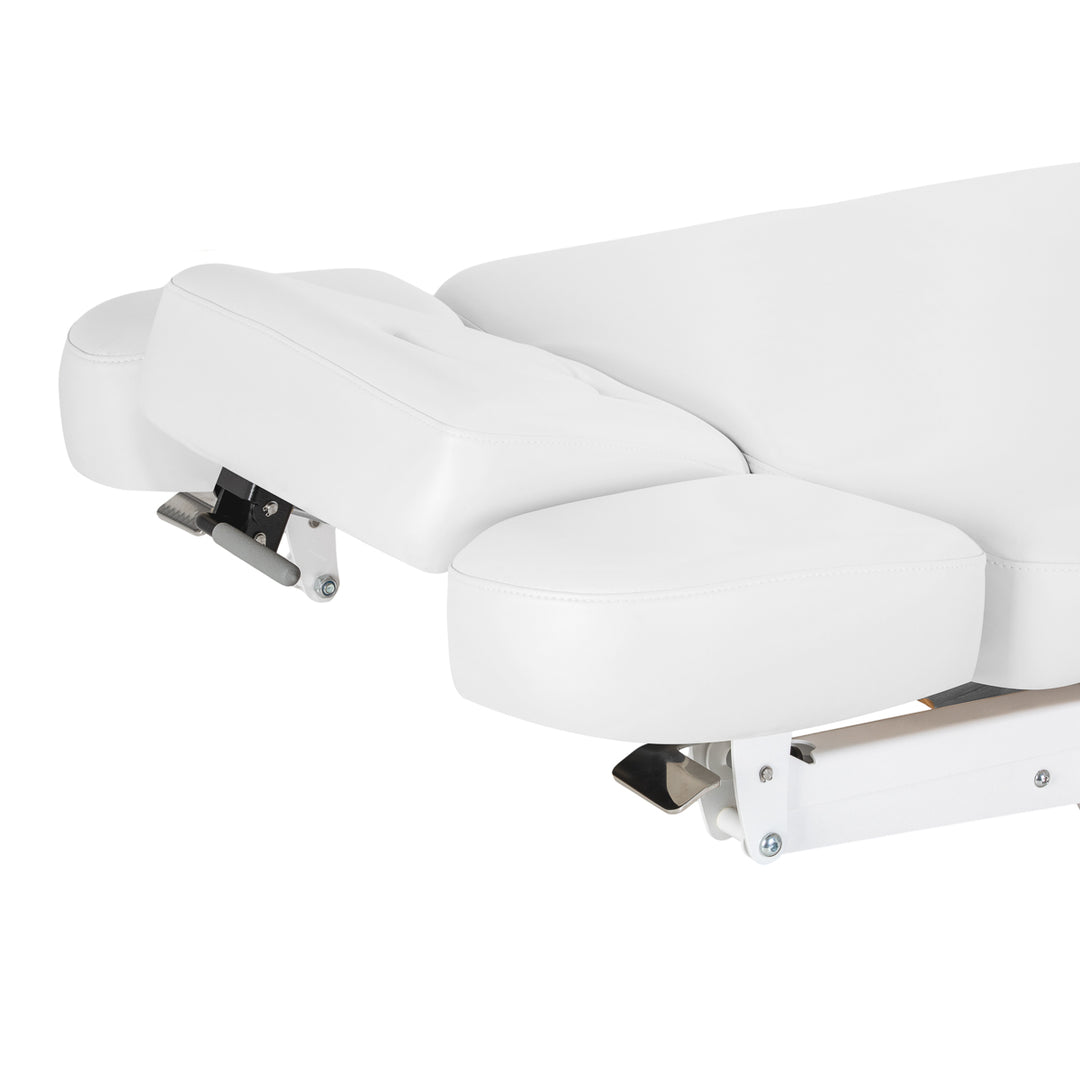 Table de massage électrique Sillon Relax Blanc-Brun clair - image 15