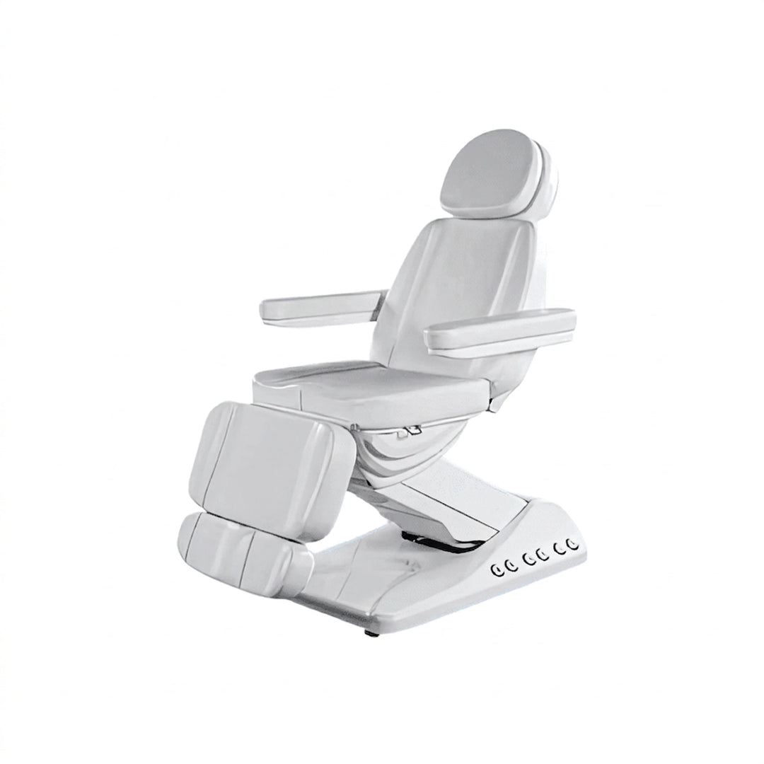 Fauteuil Esthétique Électrique P Clinic Bighorn Blanc avec éclairage et chauffage