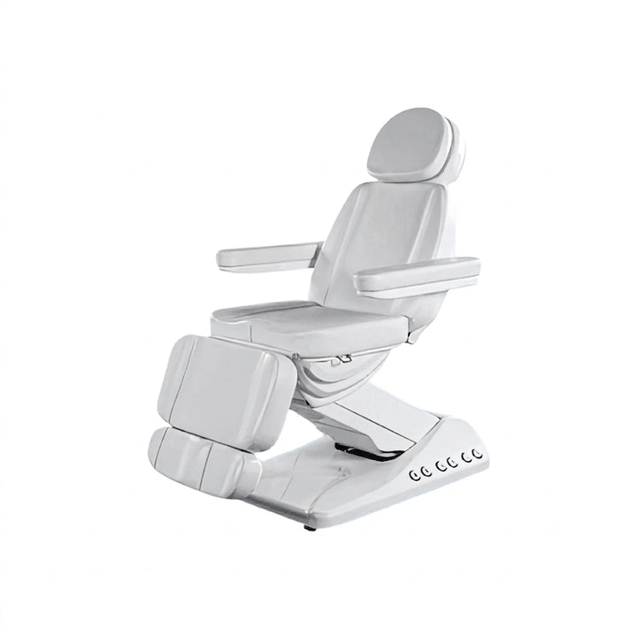 Fauteuil Esthétique Électrique P Clinic Bighorn Blanc avec éclairage et chauffage
