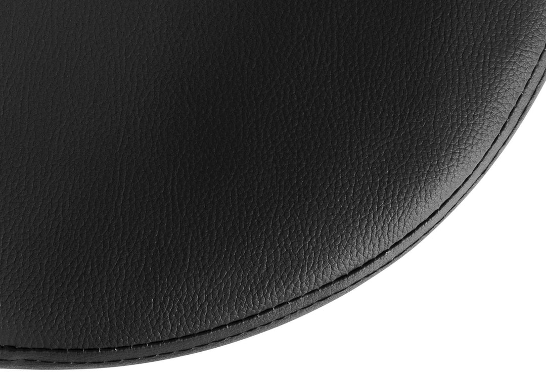 Tabouret de Bar Réglable Pivotant 109 Similicuir Noir - image 6