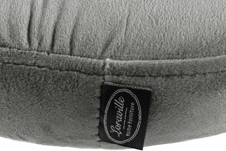 Tabouret de Bar Réglable Pivotant 109 Velours Gris - image 7