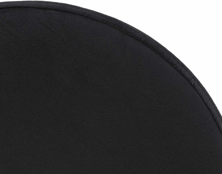 Tabouret de Bar Réglable Pivotant 109 Velours Noir - image 6