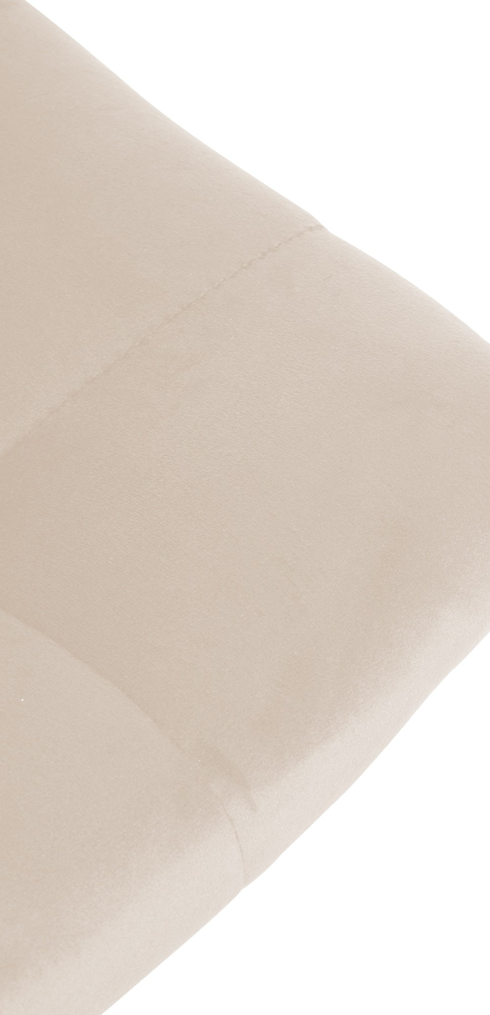 Lot de 2 Tabourets de Bar avec Dossier Réglables Pivotants 107 Velours Crème - image 8