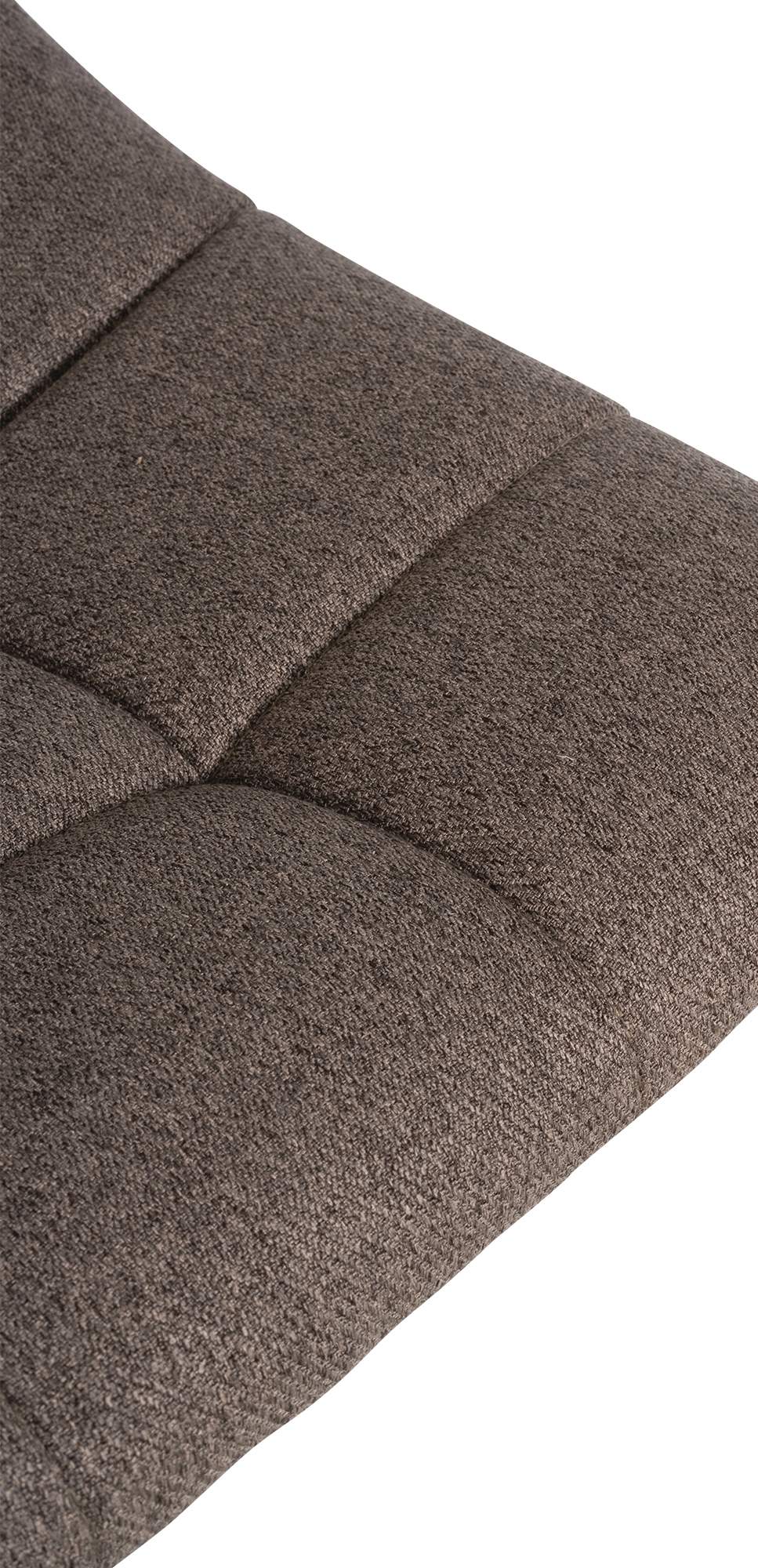 Lot de 2 Tabourets de Bar avec Dossier Réglables Pivotants 107 Tissu Taupe - image 8