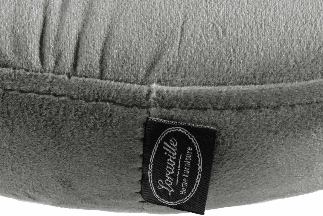 Lot de 2 Tabourets de Bar Réglables Pivotants 109 Velours Gris - image 8