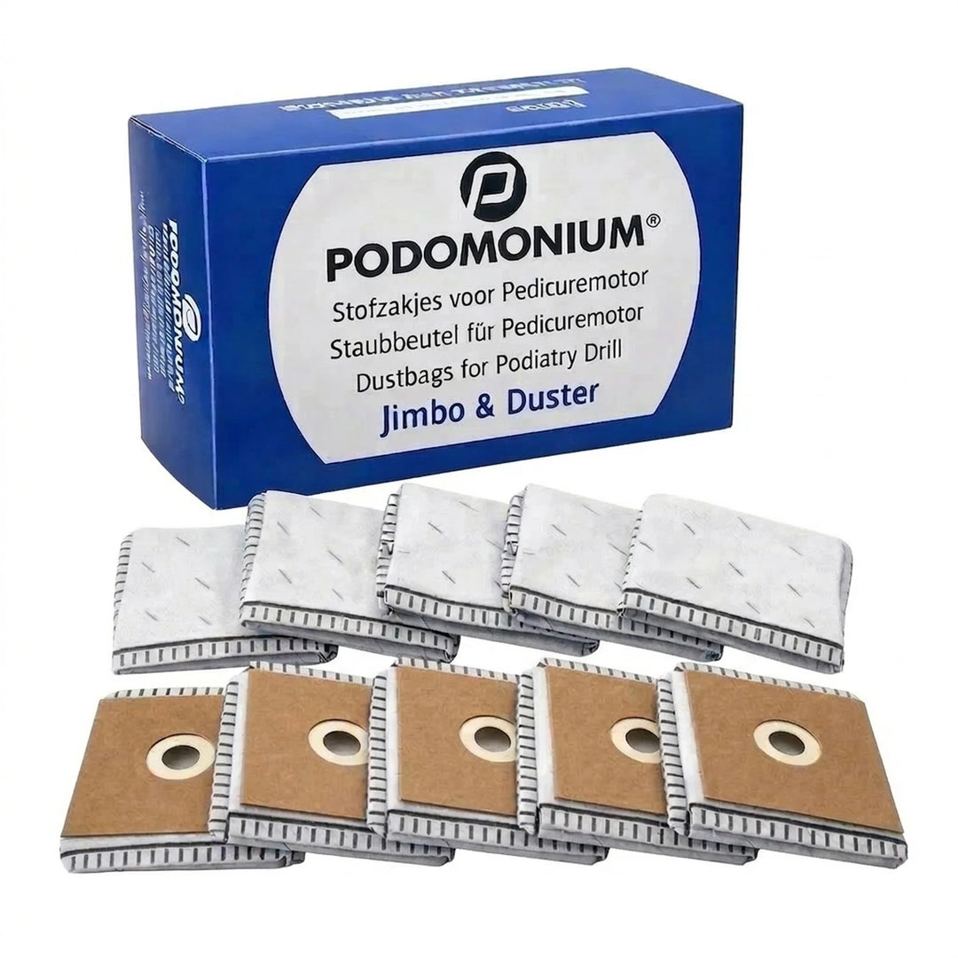 PodoMonium Sacs à poussière Charbon actif - Jimbo &amp; Duster - 10 pcs.
