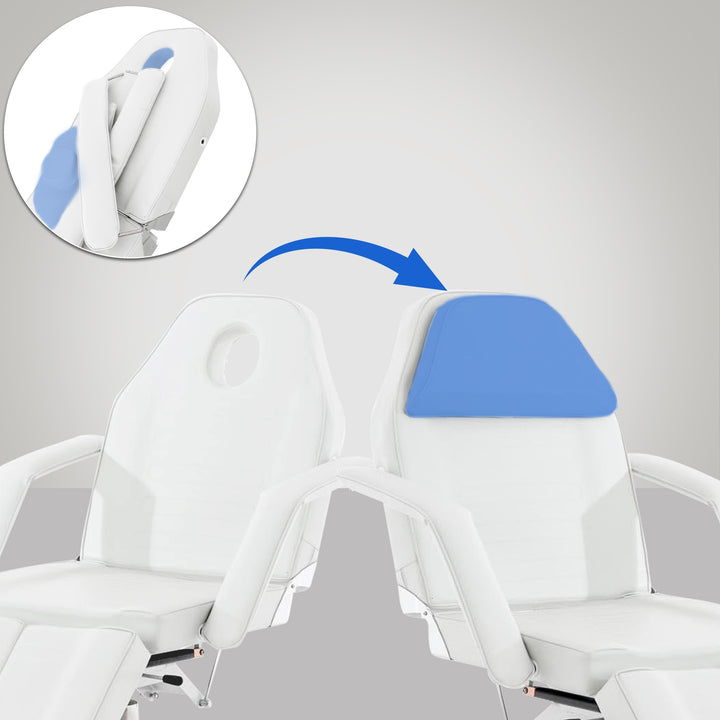 Fauteuil Esthétique Hydraulique 102 Podo Blanc - image 4