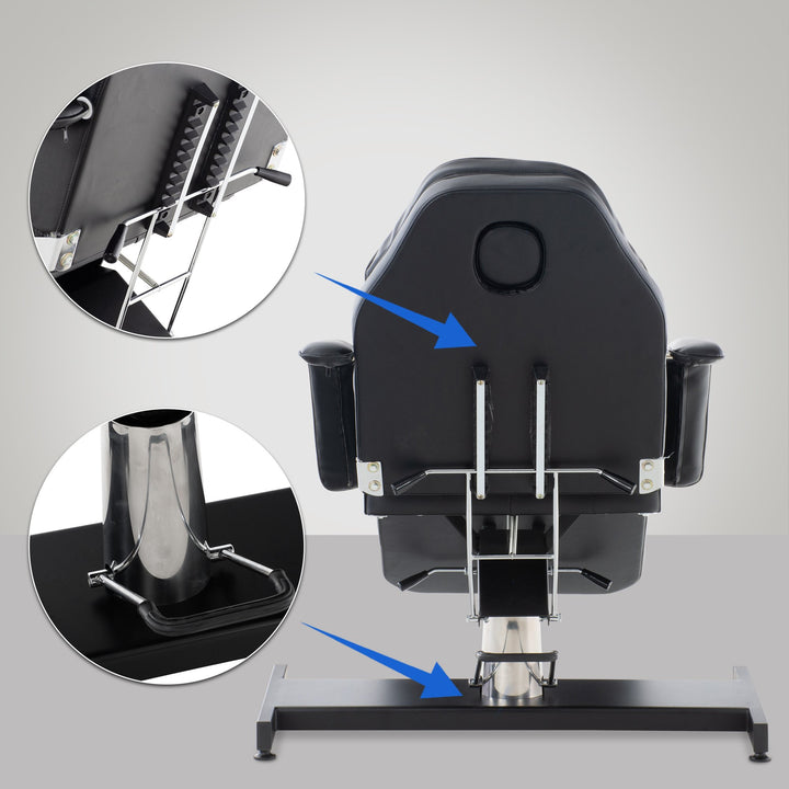 Fauteuil Esthétique Hydraulique 102 Noir - image 4