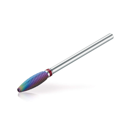 Promed Embout Nitrure de Tungstène Cône Arrondi Arc-en-ciel