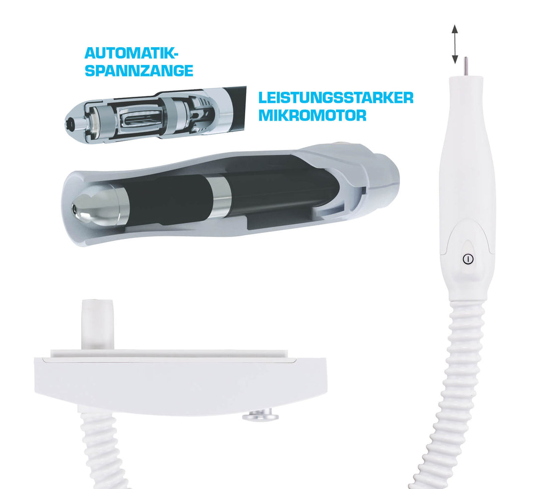 Ponceuse Ongle Promed 4040 avec Aspiration