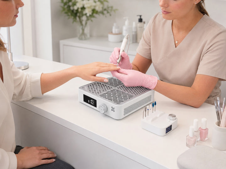Aspirateur Ongles Sans Fil Promed Nailfan Mini-X