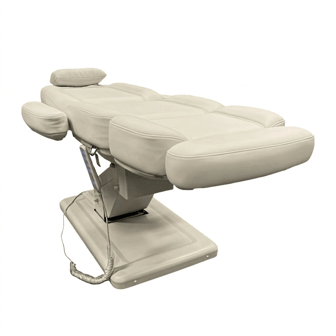 Fauteuil Esthétique Électrique P Clinic Atlantic 4 Blanc avec mémoire