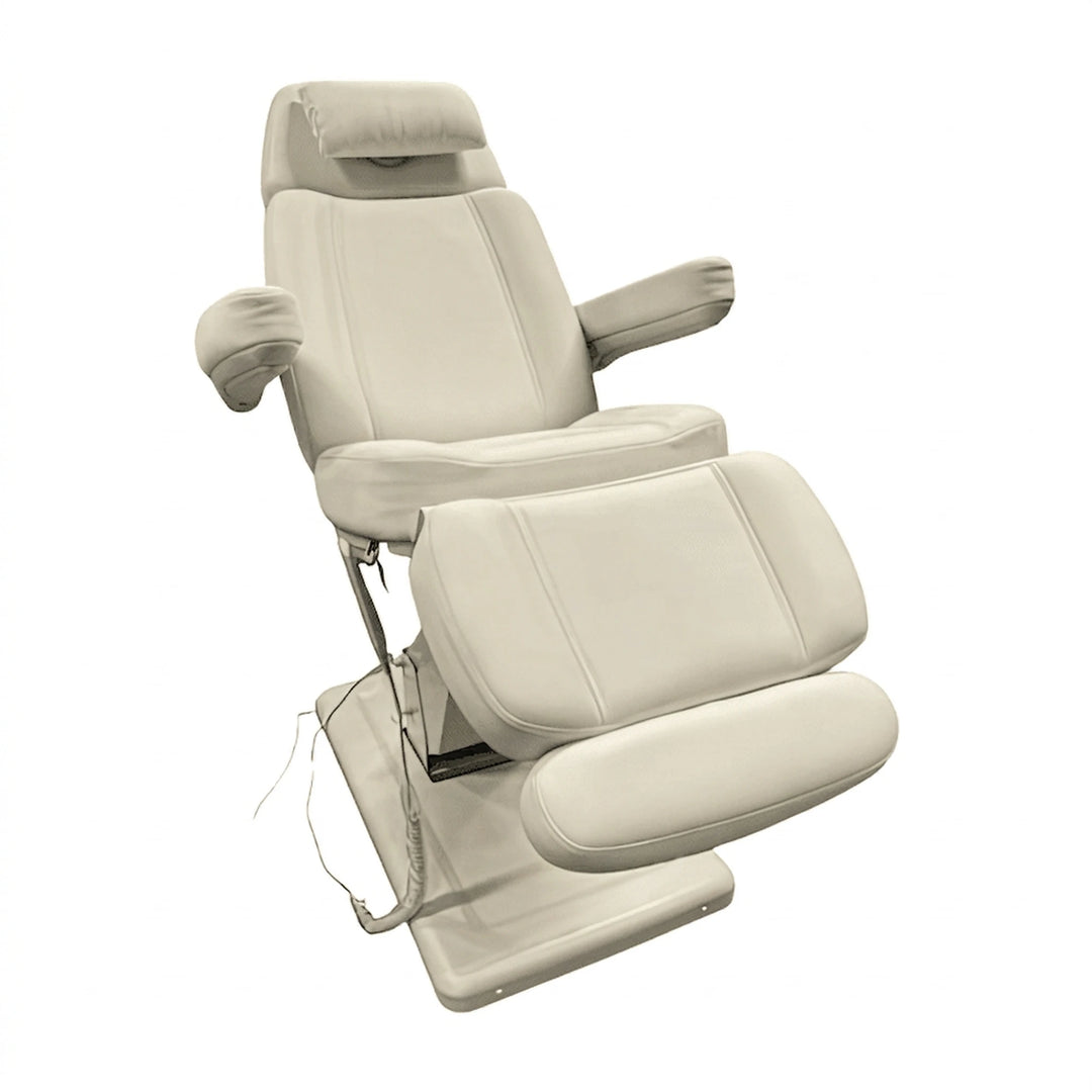 Fauteuil Esthétique Électrique P Clinic Atlantic 4 Blanc avec mémoire