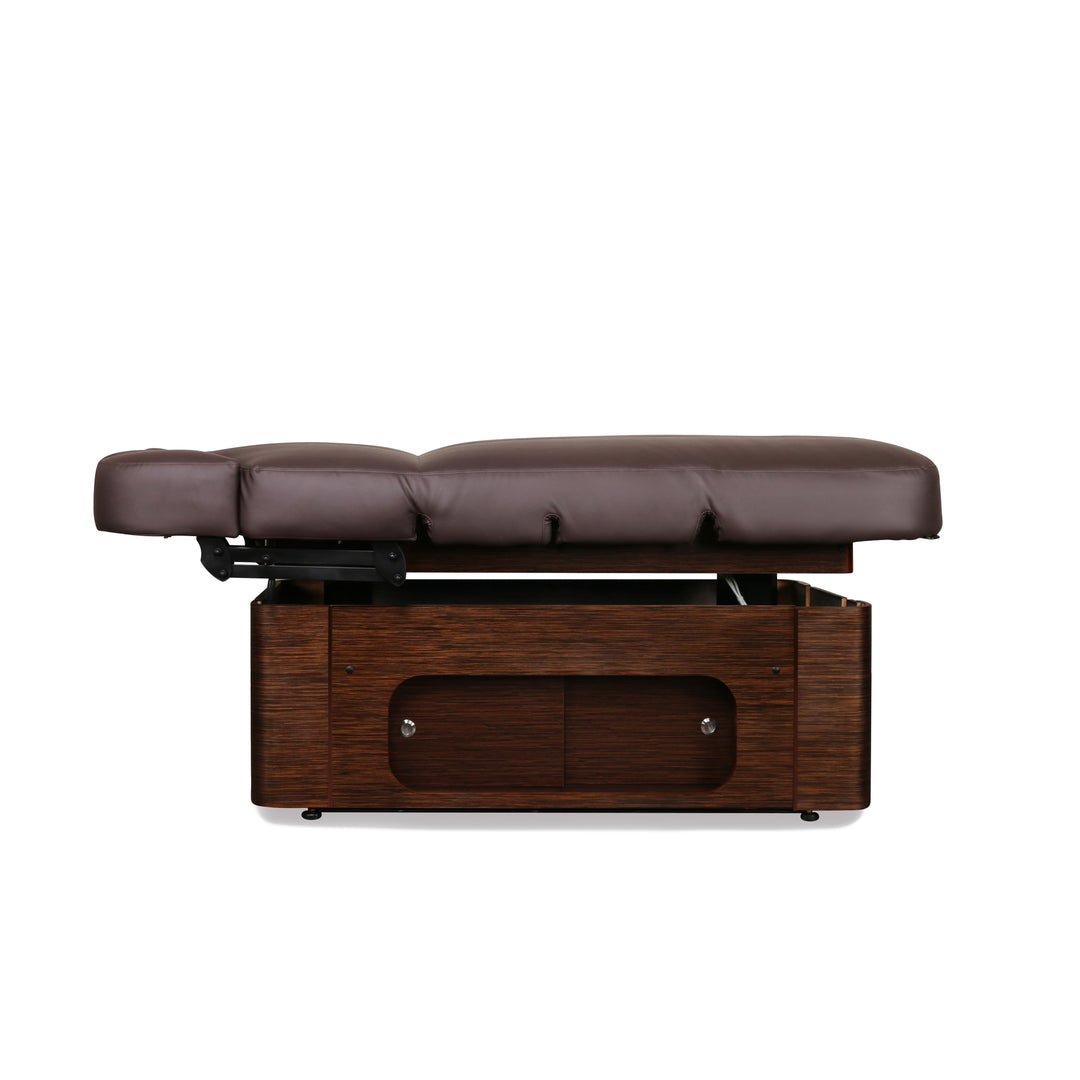 Table de massage Électrique Chauffante Keid Wengé-Marron foncé