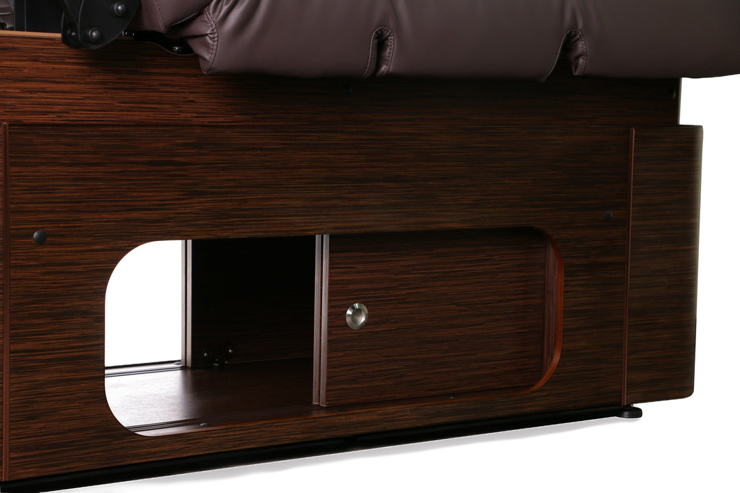 Table de massage Électrique Chauffante Keid Wengé-Marron foncé