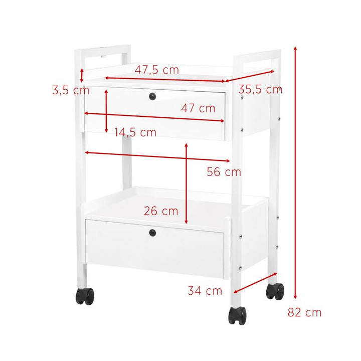 Commode cosmétique SPA Azzurro 993A Blanc 2