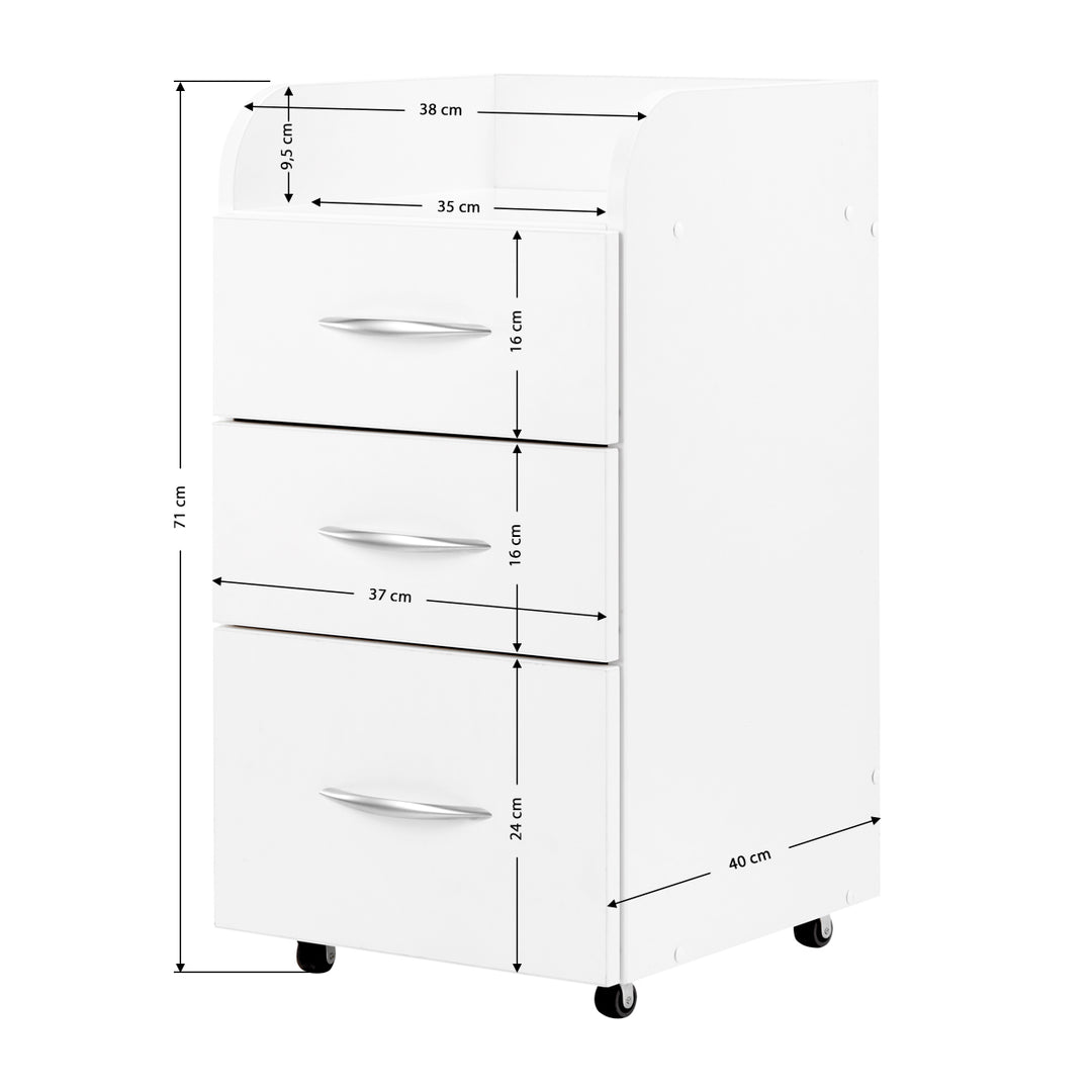 Commode cosmétique SPA Azzurro 993A Blanc 6