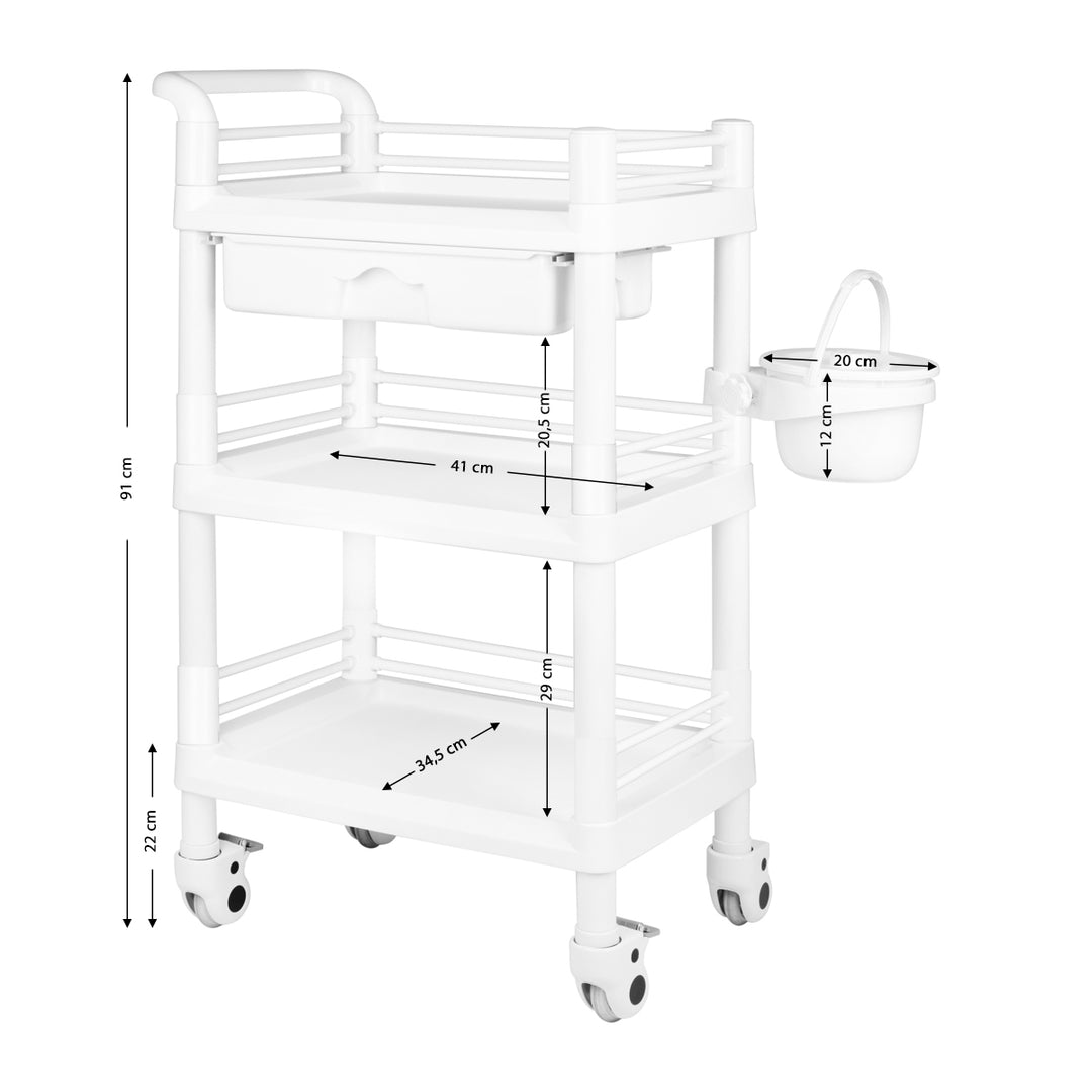 Commode cosmétique SPA Azzurro 993A Blanc 6