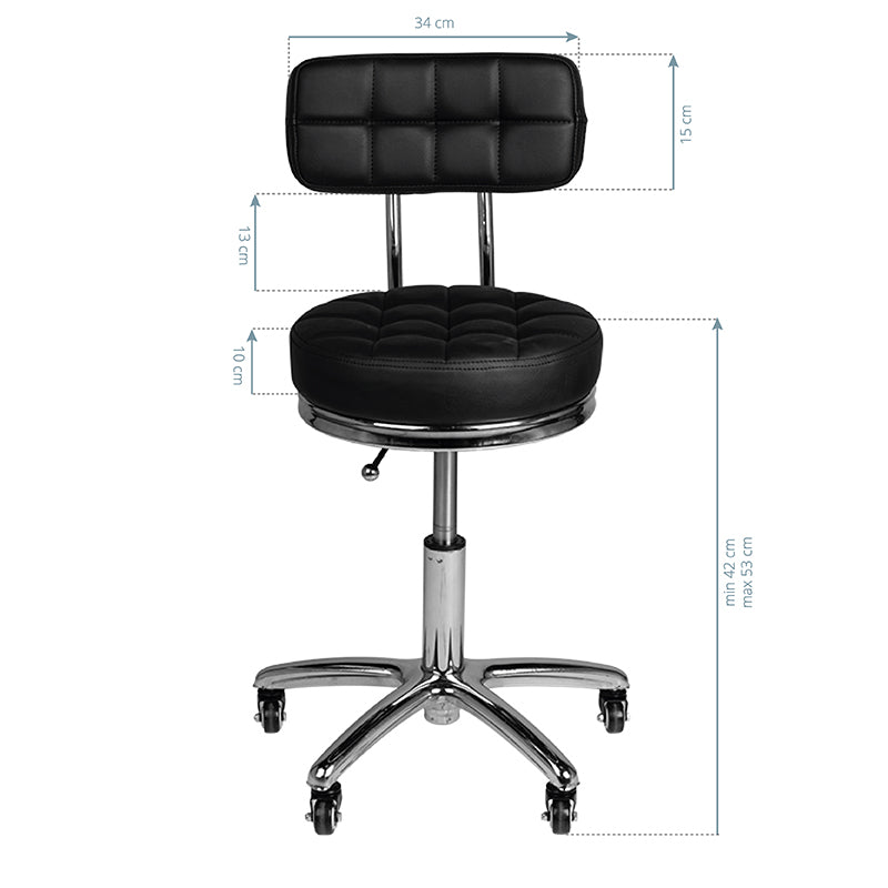 Tabouret AM-877 Noir 5