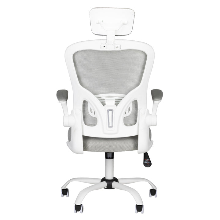 Chaise de bureau Max Confort 73H Blanc-Grau 5