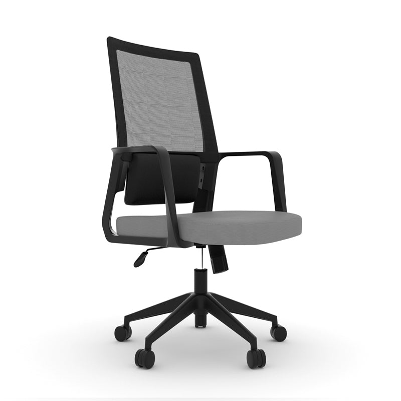 Chaise de bureau Confort 10 Noir-Grau 1