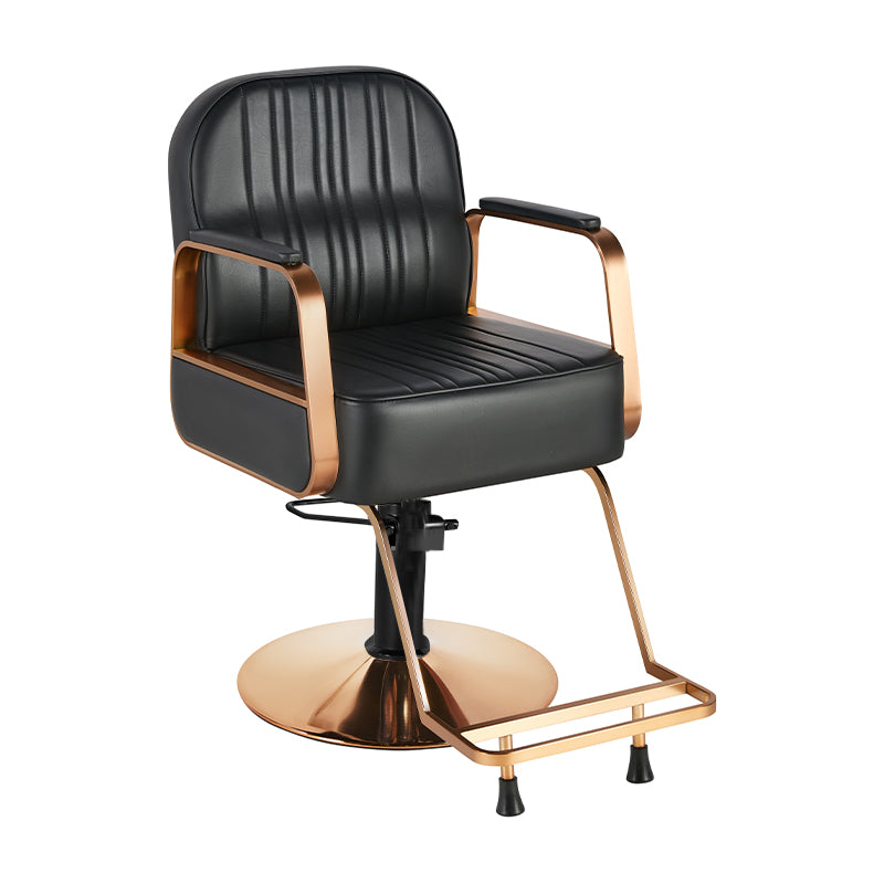 Fauteuil de Coiffeur Gabbiano Acri Cuivre Noir 1