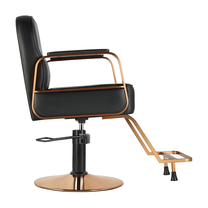 Fauteuil de Coiffeur Gabbiano Acri Cuivre Noir 3