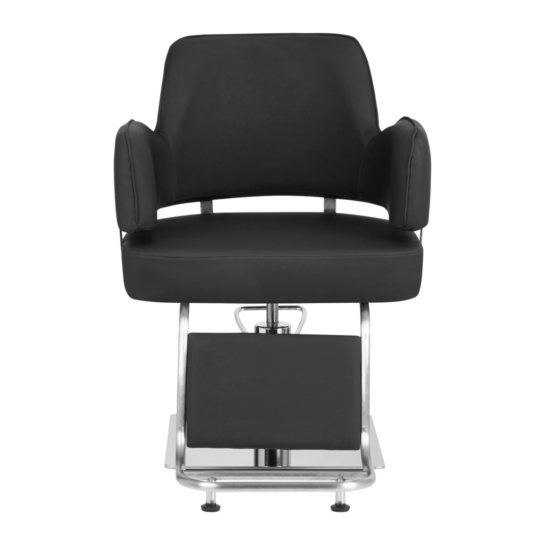 Fauteuil de Coiffeur Gabbiano Linz Argent Noir 3