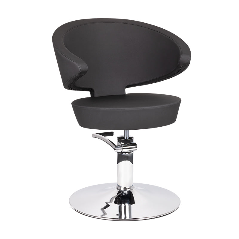 Fauteuil de Coiffeur Gabbiano Stillo Noir 1