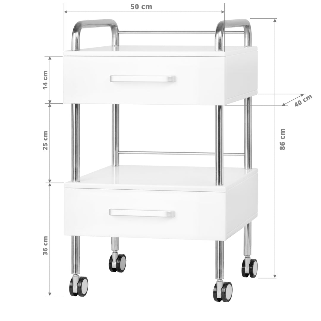 Commode cosmétique SPA Azzurro 993A Blanc 5