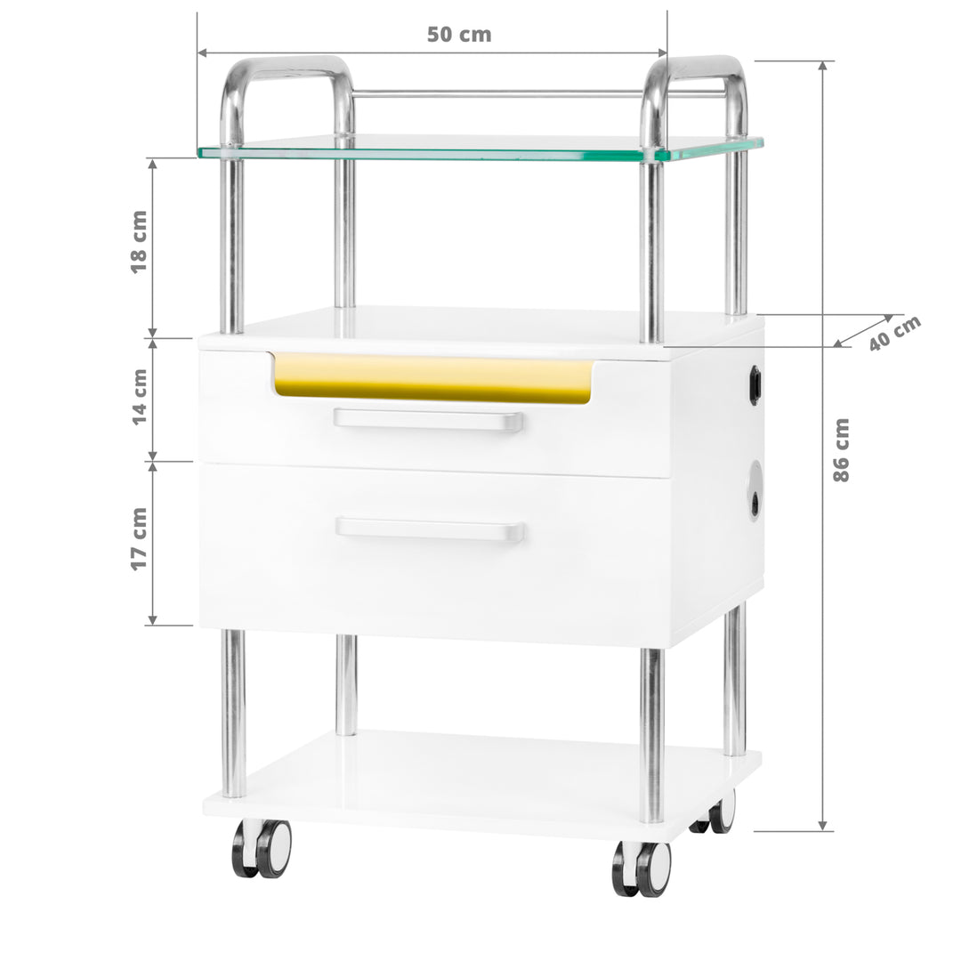 Commode cosmétique SPA Azzurro 993A Blanc 8